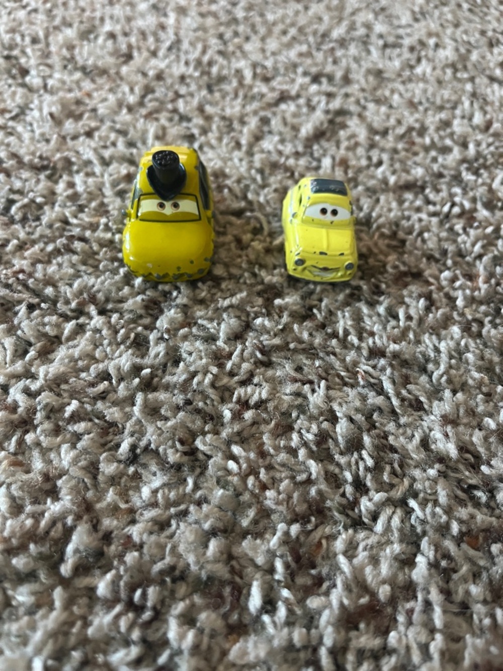 Disney cars Yellow Kids Toy Car Pack - 2-Piece Set